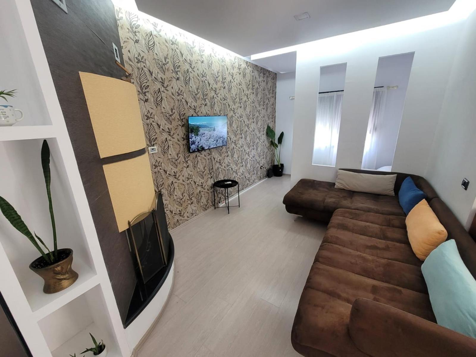 An Apartment With Fireplace ティラナ エクステリア 写真